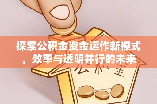 尖山探索公积金资金运作新模式，效率与透明并行的未来