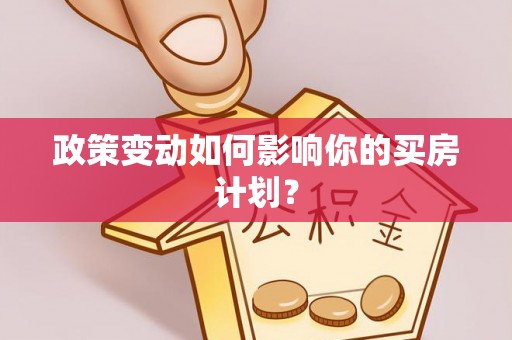 尖山政策变动如何影响你的买房计划？