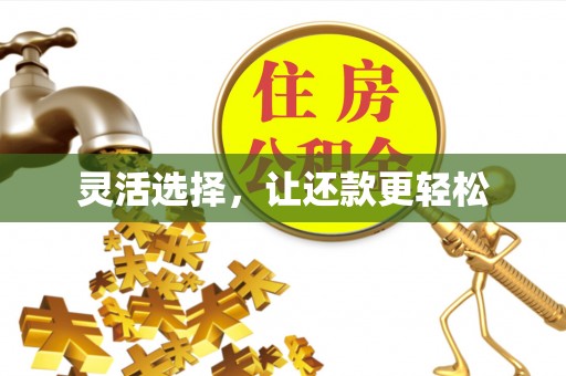 尖山灵活选择，让还款更轻松