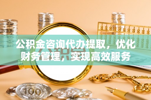 尖山公积金咨询代办提取，优化财务管理，实现高效服务