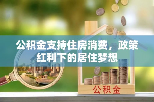 尖山公积金支持住房消费，政策红利下的居住梦想
