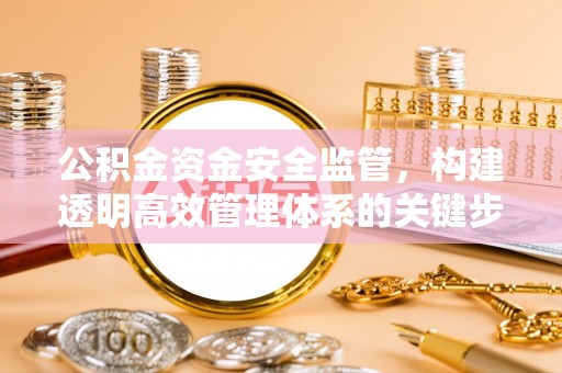 尖山公积金资金安全监管，构建透明高效管理体系的关键步骤