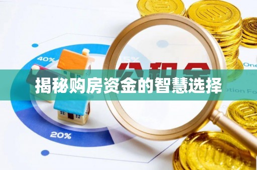 尖山揭秘购房资金的智慧选择