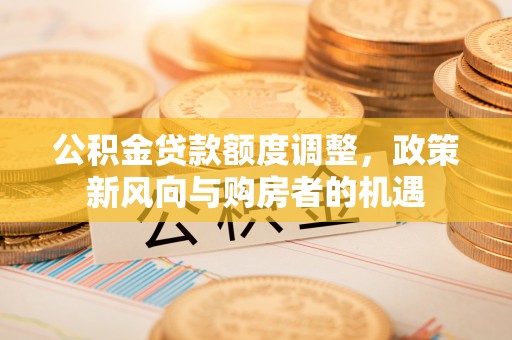 尖山公积金贷款额度调整，政策新风向与购房者的机遇
