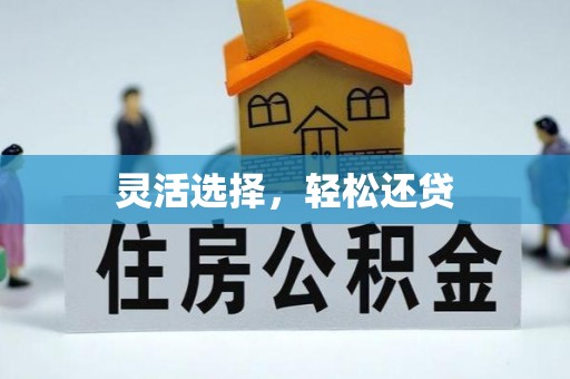 尖山灵活选择，轻松还贷