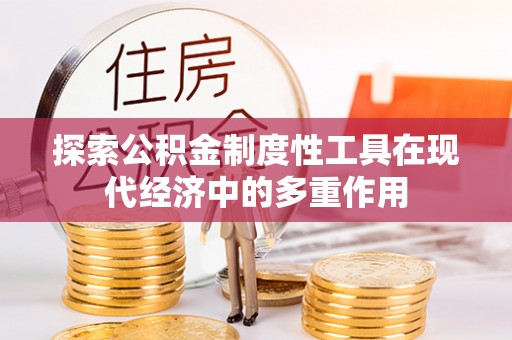 尖山探索公积金制度性工具在现代经济中的多重作用