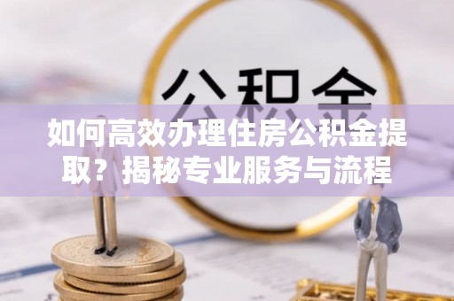 尖山如何高效办理住房公积金提取？揭秘专业服务与流程