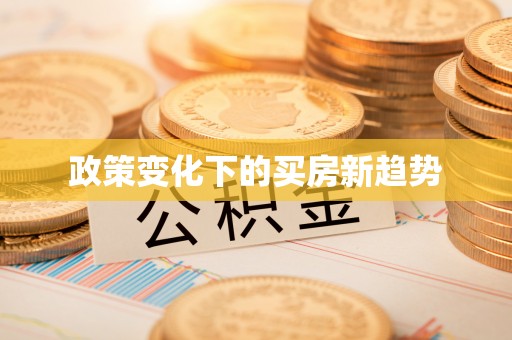 尖山政策变化下的买房新趋势