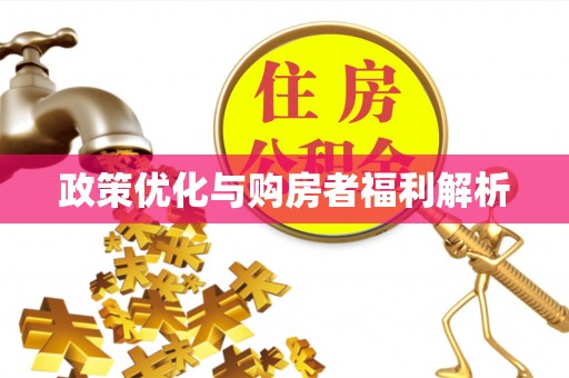 尖山政策优化与购房者福利解析