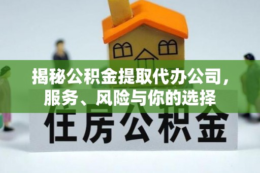 尖山揭秘公积金提取代办公司，服务、风险与你的选择