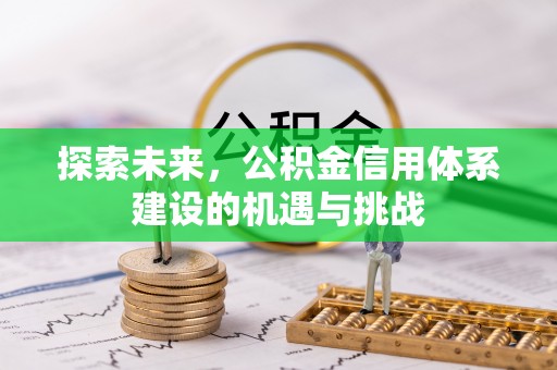 尖山探索未来，公积金信用体系建设的机遇与挑战